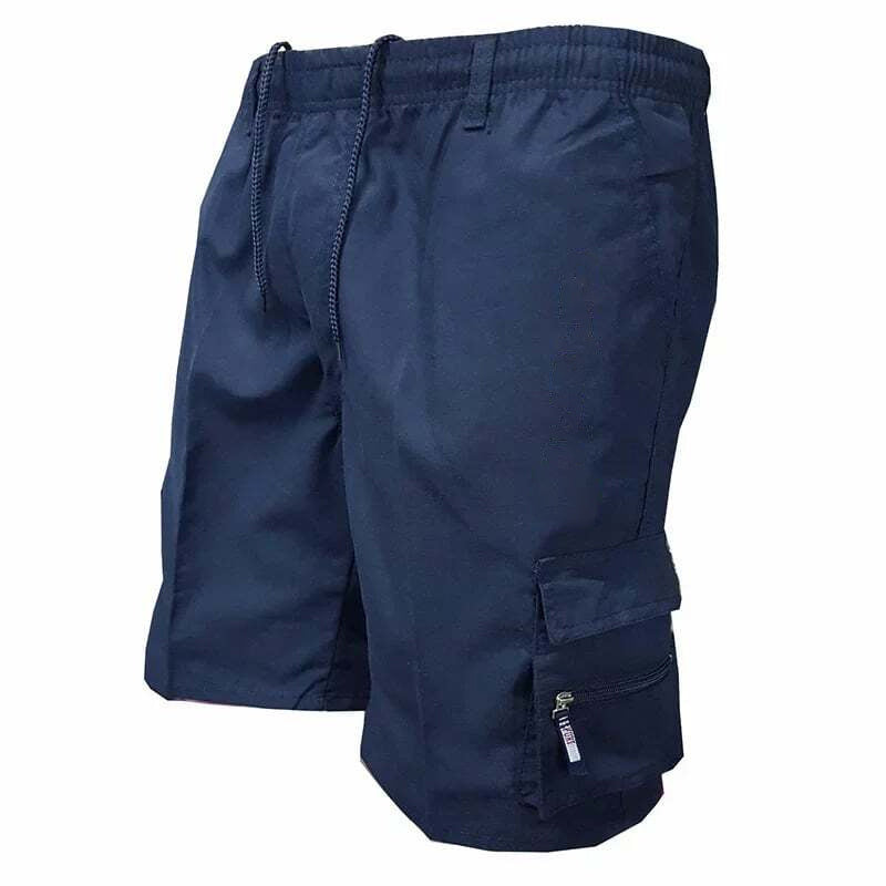 🔥Men's Zipper Pockets Hiking Athletic Running Shorts