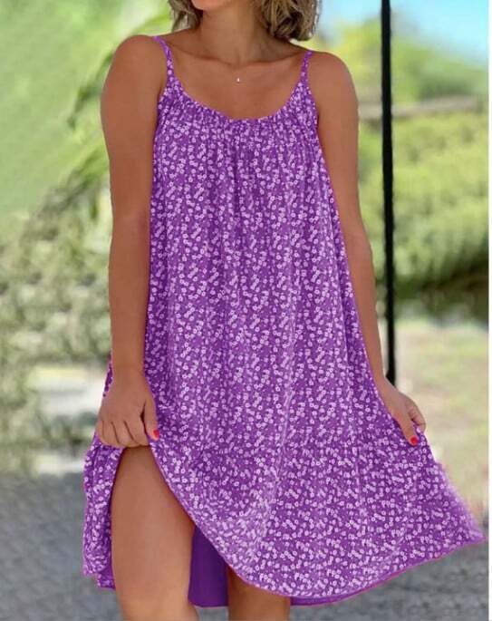🔥🔥🔥Spring Hot Sale 49% OFF💝Printed Camisole Dress